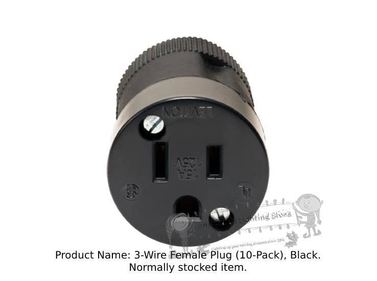 3 Wire Female Plug
