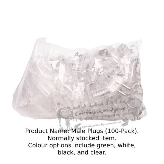 Male Plugs 100 Pack