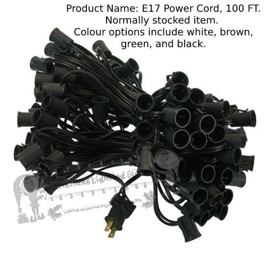 E17 Power Cord
