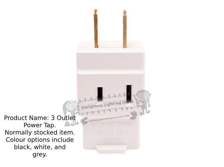 3 Outlet Power Tap