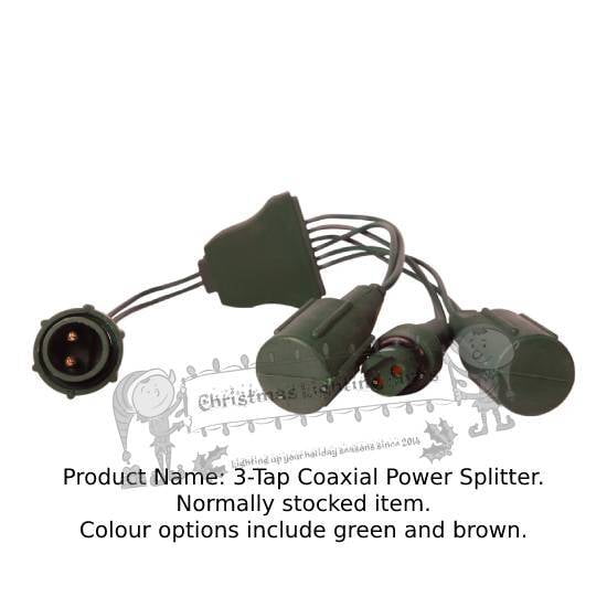 3 Tap Coaxial Power Splitter