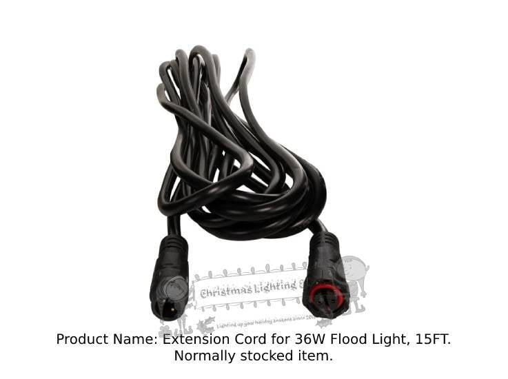 36W Extension cord for flood light