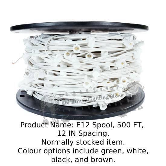 E12 Spool 500 FT