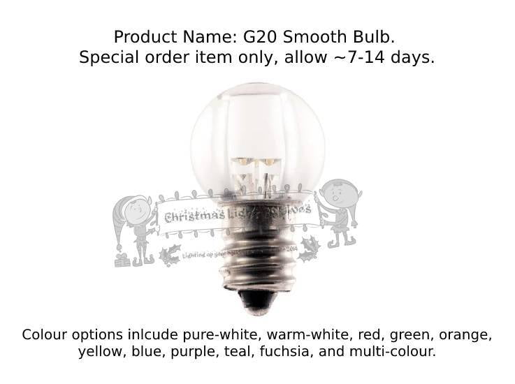 G20 Smooth Bulb