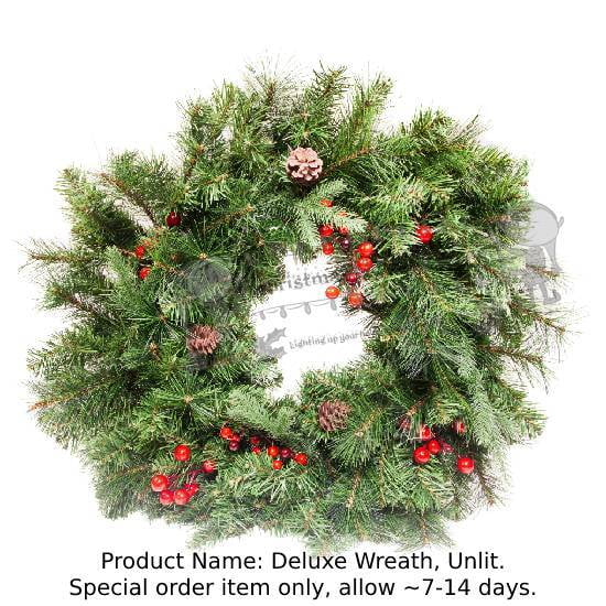 Deluxe Wreath Unlit