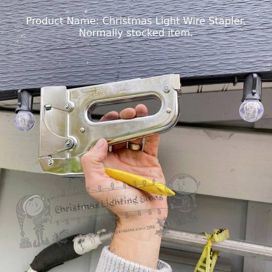 Christmas Light Wire Stapler